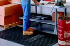 Skidgard Mats are perfect in workshops, too